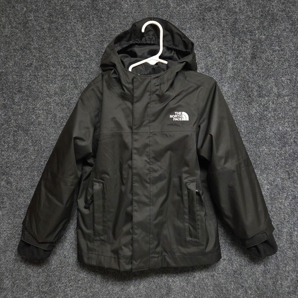 The North Face Todd Nova Tri Boy 4T Black Jacket Dryvent Hood